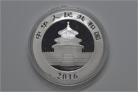 2016 Silver .999 1 ozt China Panda