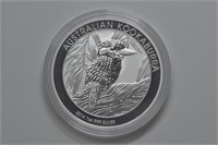 2014 Kookaburra 1ozt Silver .999 Round