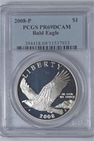 2088 Bald Eagle Silver $1 Commemorative