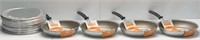 20 Chefs Supply Pizza Pans+4 Vollrath Fry Pans NEW