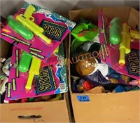 Kids toy box lot includes two boxes