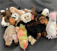 TY beanie baby lot 10 total
