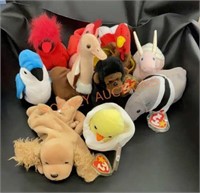 TY beanie baby lot 10 total