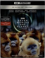 BBC Seven Worlds One Planet 4K UHD Blue-Ray - NEW
