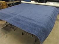 8'x10' Wool Hand-Tufted area rug blue