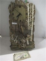 Wolf display clock