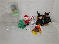 Holiday TY Beanie Babies - Beanie Baby Cases