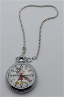Mickey Mouse Mechanical Pocket Watch-made in Gt B!