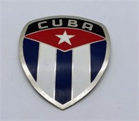Cuba Shield Pin or Badge