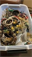 Tote of Miscellaneous Jewelry