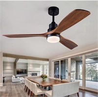 NEW BOJUE 52" Ceiling Fans with Lights Remote