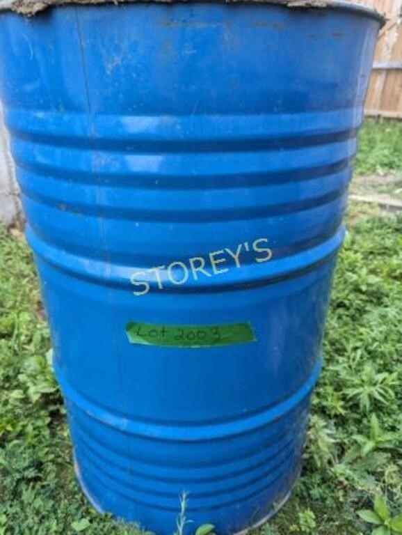 55 Gallon Recyling Drum