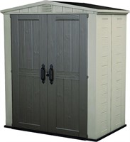 (Read) Keter Factor 6x3 Storage Shed, Taupe/Brown