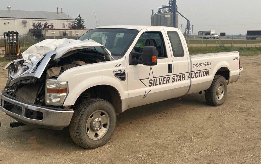 2008 FORD F250 4X4 SUPER CAB PICKUP