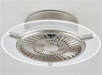 JLPAN Bladeless Ceiling Fan with Lights 22 in