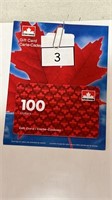 $100 Gift Card for Petro Canada