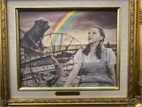 Wizard of Oz Picture w/ Gold Guild Frame