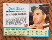 1962 Post Cereal Yogi Berra