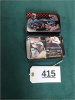 Dale Earnhardt Playing Cards in Tin