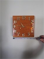 Handmade wooden clock