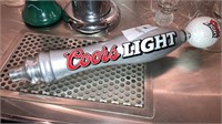 Coors Light golf ball beer tap 13’’ long