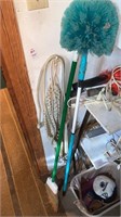 Power Strips, Broom, and Duster