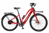 New NGN E450 Commuter E-Bike. Medium Red