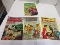 Four DC vintage comics