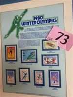 POSTAL COMMEMORATIVE SOCIETY "1980 WINTER OLYMPIC