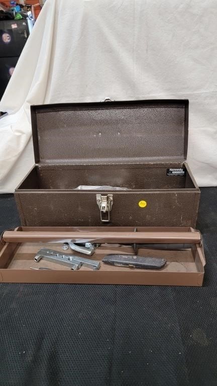 KENNEDY TOOL BOX AND TOOLS