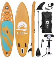 LBW INFLATIBLE STAND UP PADDLE BOARD (USED)