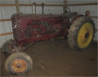 Massey Harris 44 wide front with hydraulic lines
