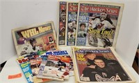 Vintage Hockey Newspapers, and Digest.