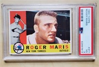 1960 Topps Roger Maris PSA 3
