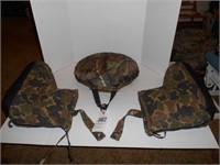 Camo Insulated Seat & Boot Covers