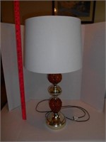 Vintage 1960's Table Lamp - Matches Lot#73