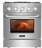 Empava 30 in. 4.2 cu. ft Gas Range with 4 Burners