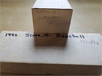 2- 1992 Baseball Sets, Score & Donruss