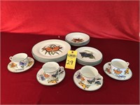 National Wildlife Federation Butterfly Dishes