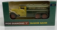 John deere 1930 diamond T tanker bank