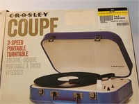 crosley coupe 3 spd turn table