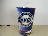 Milwaukee Brewers Garbage Can