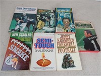 Lot of 7 Football Related Softcover Books