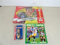 Lot of Brett Favre Green Bay Packers Items