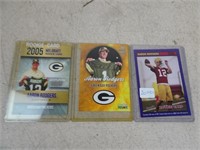 Lot of Aaron Rodgers Rookie Cards