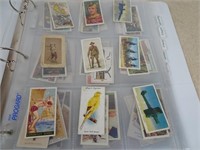 Binder of Assorted Vintage Tobacco Cards