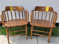 2 Boling Captains Chairs #150