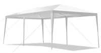 10 ft. x 20 ft. White Outdoor Party Wedding Tent