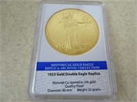 American Mint 1933 Gold Double Eagle Replica Coin