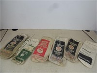 Lot of 6 Vintage Shot Bags